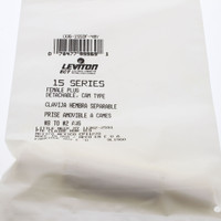 10 New Leviton Yellow Cam Plug Insulating Sleeves Female ECT 15 Series 15SDF-48Y