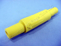10 New Leviton Yellow Cam Plug Insulating Sleeves Female ECT 15 Series 15SDF-48Y