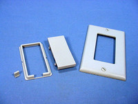 Leviton Gray Color Change Conversion Kit for Decora Dimmer Rocker Switch 6081-GY