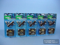 5 Leviton Digital Stereo Headphones Ear Buds w/Case C5249