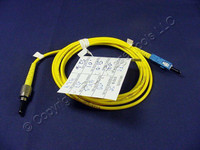 2M Leviton Fiber Optic Singlemode SimplexPatch Cable Cord SC FC SPC SPSCF-S02
