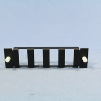 Leviton OPT-X MT-RJ MM Coupling Fiber Optic Patch Panel Plate NOT-Loaded 24-Fiber Dual Polarity 5F100-12