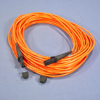 10M Leviton Fiber Optic Patch Cable Cord MT-RJ 62.5 Micron Duplex Multimode 62DMJ-M10