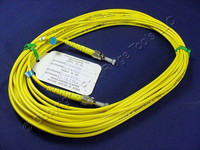 10M Leviton Fiber Optic Single-Mode Simplex Patch Cable Cord SM ST UPC UPSST-S10