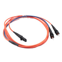 2M Leviton Fiber Optic Multi-Mode Duplex Patch Cable Cord MT-RJ ST 50 50DTM-M02