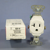 Pass & Seymour White Spec Grade Receptacle Outlet 20A 5351-W
