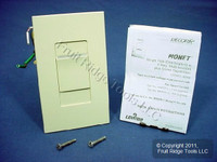 Leviton Ivory Monet Slide Ceiling Fan Speed Control 120V 7.5A MNF07-1LI