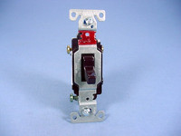 Cooper Brown COMMERCIAL Grade Toggle Wall Light Switches 3-Way 20A Bulk CS320B