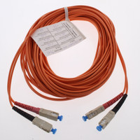 10M Leviton Fiber Optic Multi-Mode Duplex Patch Cable Cord SC 62.5/125 62DSC-M10