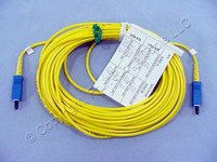 10M Leviton Fiber Optic Singlemode Simplex Patch Cable Cord SC SC SPC SPSSC-S10