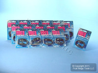 16 Leviton Black 18" Coaxial Video Cables RG59 C5851-1E