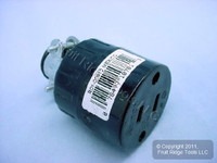 Leviton RESIDENTIAL Straight Blade Connector Plug NEMA 1-15 15A 125V 612 Bagged