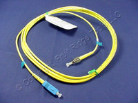 3M Leviton Fiber Optic Singlemode Simplex Patch Cable Cord SC FC UPC UPSCF-S03