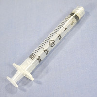 Leviton Epoxy 3cc Syringe for Fiber Optic Connector Plugs Needless Bulk 49886-SYR