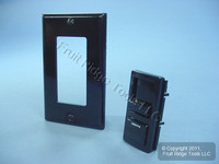 Leviton Black Illumatech Quiet Fan Control Color Change Conversion Kit Preset IPQFK-E