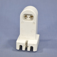 Leviton White Horizontal High Output T8 T12 Fluorescent Lamp Holder Light Socket 660W 600V 489