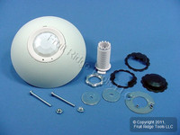 Leviton White PIR 360� DUAL RELAY Ceiling Occupancy Motion Sensor 450 ft� ODC04-IRW