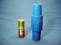 Leviton Blue Female Cam Plugs 17 Series 500-750 MCM Crimped 690A 600V 17V25-B