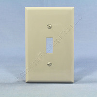 Cooper Gray UNBREAKABLE Mid-Size Switch Cover Nylon Wallplate Switchplate PJ1GY