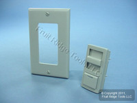 Leviton Gray Illumatech Quiet Fan Control Color Change Conversion Kit Preset IPQFK-G