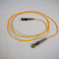 1M Leviton Fiber Optic Multi-Mode Duplex Patch Cable Cord MT-RJ MT-RJ 498MM-M01