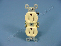 Pass & Seymour Ivory Duplex Receptacle Outlet 15A TrademasterNEMA 5-15R 3232-I
