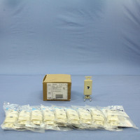 10 Leviton Ivory Decora Phone Jack Telephone Wallplates 6P4C Type 625 40649-I