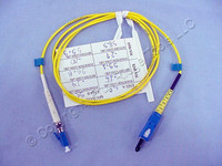 1M Leviton Fiber Optic Single-Mode Simplex Patch Cable Cord SC LC UPC UPSCL-S01