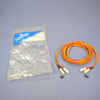 Leviton 3M Fiber Optic Multi-Mode Duplex Patch Cord Cable MM SC-SC 50 5C200-M03