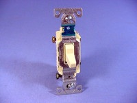 Cooper Ivory COMMERCIAL Grade Toggle Wall Light Switch 3-Way 15A Bulk CS315V