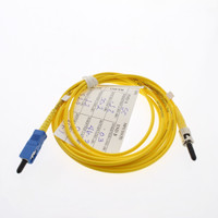 2M Leviton Fiber Optic Singlemode Simplex Patch Cable Cord SM ST LC PC PCSTF-S02
