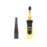 Leviton MT-RJ Fiber Optic Jack Frame-Station Connector Multimode 50.5 �m Spectro-Link 49888-6SF