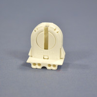 Leviton Fluorescent Lamp Holder Light SocketT-8 T8 Low Profile Bi-Pin 13652-WNP