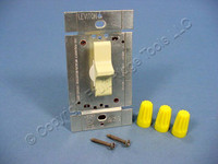 Leviton Ivory Decora Slide Light Dimmer Switch 600W Incandescent 3-Way 6644-I