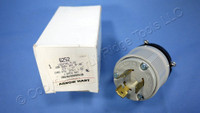 Arrow Hart Twist Turn Locking Connector Power Plug 20A 250V NEMA L11-20P 6252
