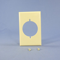 Eagle Ivory Range Outlet Standard 1-Gang Cover Welder Dryer 2.156" Receptacle Wallplate 2068V