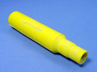 New Leviton Yellow Cam-Type Plug Insulating Sleeve Male ECT 15 Series 15SDM-48Y