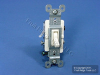 Pass and Seymour Light Almond 3-Way Toggle Wall Light Switch 15A 120V Residential 663-LAGU