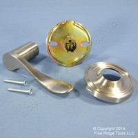 RIGHT Weslock Traditonale Bordeau 605 Satin Nickel Dummy Closet Door Pull Lever