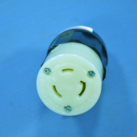 Leviton NEMA L10-20R Locking Connector Plug Twist Lock 20A 125/250V Bulk 2363
