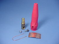 New Leviton Red ECT 18 Series Detachable Male Cam-Type Plug 235A 600V 18D21-R
