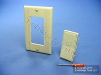 Leviton Ivory Color Change Conversion Kit for DHC 1 Address Controller DRK1D-I