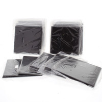 New 25 Leviton Oversize Brown Blank Switch Covers Jumbo Plastic Wall Plates 85106