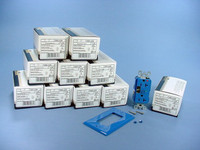 10 Leviton LED ALARM ISOLATED GROUND BLUE Surge Receptacles Duplex Outlet 20A 7380-IGB