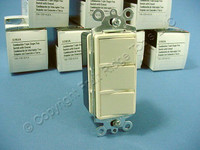 10 Cooper Almond Combination Decorator Triple Rocker Switch Controls 3283A-SP-L