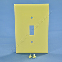 Ace Ivory LARGE Mid-Size Toggle Switch Plastic Cover Wallplate Switchplate 31232