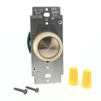 Leviton Ivory Quiet Rotary Fan Speed Control 1.5A Single Pole 6639-I