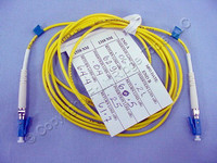 2M Leviton Fiber Optic Single-Mode Simplex Patch Cable Cord LC LC UPC UPSLC-S02