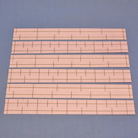 Leviton Purple Labels for Cat 5e 110-Type Telephone Wiring Base Lined 41LBL-P