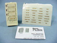 Leviton Face For Decora Home Control Scene Controller 4-Button Bright/Dim Almond 16450-SDA